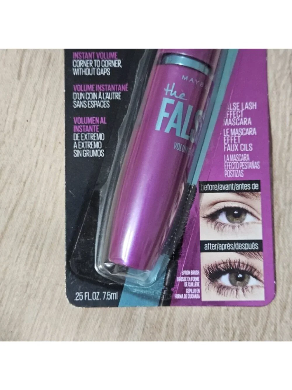 Maybelline Volum' Express The Falsies Mascara Very  Black 281  3pk